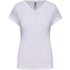 utt_ka3015wh-2xl Kariban KA3015 NŐI RÖVID UJJÚ V-NYAKÚ PÓLÓ 2XL