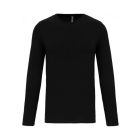 utt_ka3016bl-3xl Kariban KA3016 FÉRFI HOSSZÚ UJJÚ KÖRNYAKÚ PÓLÓ 3XL