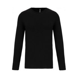   utt_ka3016bl-s Kariban KA3016 FÉRFI HOSSZÚ UJJÚ KÖRNYAKÚ PÓLÓ S