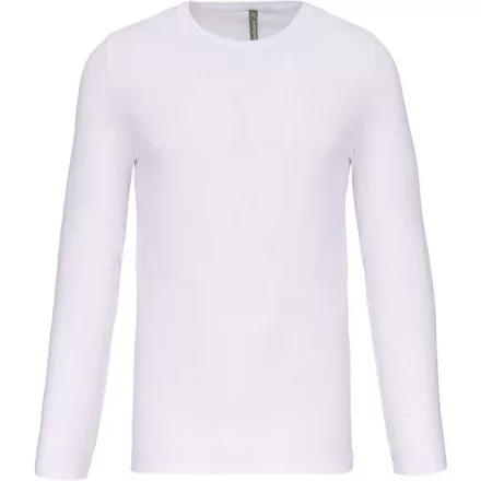 utt_ka3016wh-m Kariban KA3016 FÉRFI HOSSZÚ UJJÚ KÖRNYAKÚ PÓLÓ M