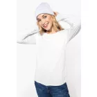 utt_ka3017bl-2xl Kariban KA3017 NŐI HOSSZÚ UJJÚ KÖRNYAKÚ PÓLÓ 2XL