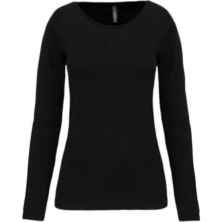 utt_ka3017bl-xl Kariban KA3017 NŐI HOSSZÚ UJJÚ KÖRNYAKÚ PÓLÓ XL
