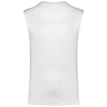 utt_ka3022icwh-2xl Kariban KA3022IC ECO-FRIENDLY MEN SLEEVELESS T-SHIRT 2XL