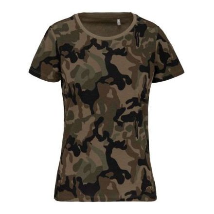 utt_ka3031olc-3xl Kariban KA3031 NŐI RÖVID UJJÚ TEREPMINTÁS PÓLÓ 3XL