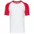 utt_ka330wh-re-2xl Kariban KA330 BASEBALL - KONTRASZT PÓLÓ 2XL