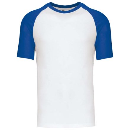 utt_ka330wh-ro-2xl Kariban KA330 BASEBALL - KONTRASZT PÓLÓ 2XL