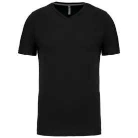   utt_ka357bl-4xl Kariban KA357 FÉRFI RÖVID UJJÚ V-NYAKÚ PÓLÓ 4XL
