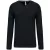 utt_ka358bl-4xl Kariban KA358 FÉRFI HOSSZÚ UJJÚ V-NYAKÚ PÓLÓ 4XL