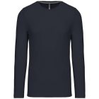 utt_ka359nv-4xl Kariban KA359 FÉRFI HOSSZÚ UJJÚ KÖRNYAKÚ PÓLÓ 4XL