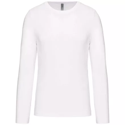 utt_ka359wh-xl Kariban KA359 FÉRFI HOSSZÚ UJJÚ KÖRNYAKÚ PÓLÓ XL