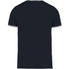 utt_ka374nv-lgr-wh-s Kariban KA374 FÉRFI V-NYAKÚ PIQUÉ PÓLÓ S