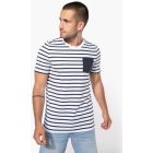 utt_ka378swn-2xl Kariban KA378 CSÍKOS RÖVID UJJÚ ZSEBESTENGERÉSZ PÓLÓ 2XL