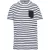 utt_ka379swn-6-8 Kariban KA379 KIDS' STRIPED SHORT SLEEVE SAILOR T-SHIRT WITH POCKET 6/8