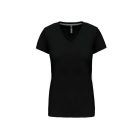 utt_ka381bl-2xl Kariban KA381 NŐI RÖVID UJJÚ V-NYAKÚ PÓLÓ 2XL