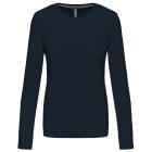 utt_ka383nv-2xl Kariban KA383 NŐI HOSSZÚ UJJÚ KÖRNYAKÚ PÓLÓ 2XL