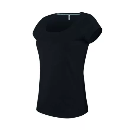 utt_ka384bl-2xl Kariban KA384 NŐI CSÓNAK NYAKÚ RÖVID UJJÚ PÓLÓ 2XL