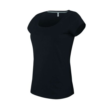 utt_ka384bl-3xl Kariban KA384 NŐI CSÓNAK NYAKÚ RÖVID UJJÚ PÓLÓ 3XL