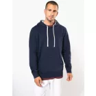 utt_ka4013bl-ms-xs Kariban KA4013 UNISEX CONTRAST PATTERNED HOODED SWEATSHIRT XS