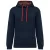 utt_ka4013nv-ret-3xl Kariban KA4013 UNISEX CONTRAST PATTERNED HOODED SWEATSHIRT 3XL
