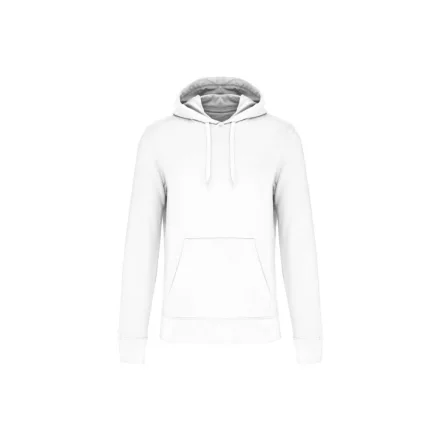 utt_ka4027wh-3xl Kariban KA4027 MEN'S ECO-FRIENDLY HOODED SWEATSHIRT 3XL