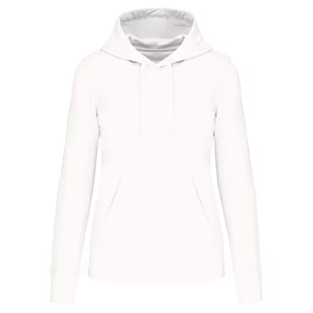 utt_ka4028wh-s Kariban KA4028 LADIES' ECO-FRIENDLY HOODED SWEATSHIRT S