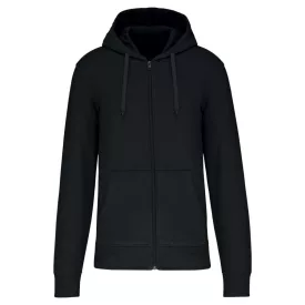   utt_ka4030bl-s Kariban KA4030 MEN'S ECO-FRIENDLY HOODED SWEATSHIRT WITH ZIP FASTENING S
