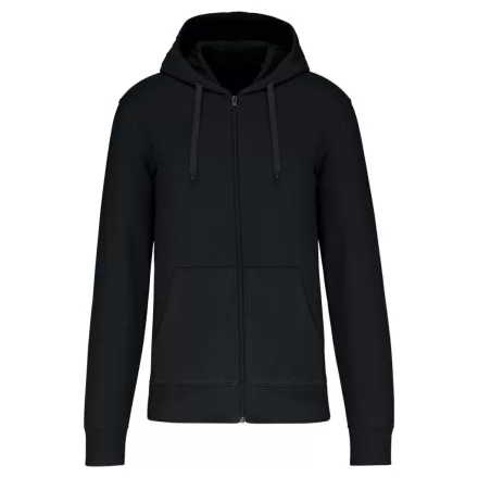 utt_ka4030bl-s Kariban KA4030 MEN'S ECO-FRIENDLY HOODED SWEATSHIRT WITH ZIP FASTENING S