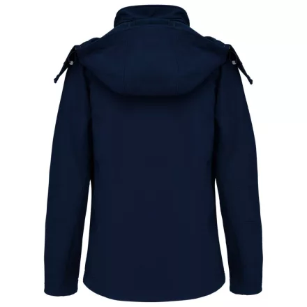 utt_ka414nv-s Kariban KA414 LADIES' DETACHABLE HOODED SOFTSHELL JACKET S