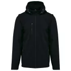 utt_ka422bl-3xl Kariban KA422 UNISEX 3-LAYER SOFTSHELL HOODED JACKET WITH REMOVABLE SLEEVES 3XL