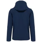utt_ka422nv-2xl  Kariban KA422 UNISEX 3-LAYER SOFTSHELL HOODED JACKET WITH REMOVABLE SLEEVES 2XL