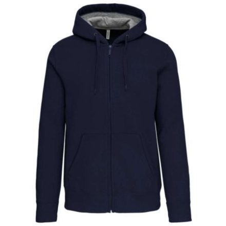 utt_ka444nv-2xl Kariban KA444 FULL ZIP HOODED SWEATSHIRT 2XL