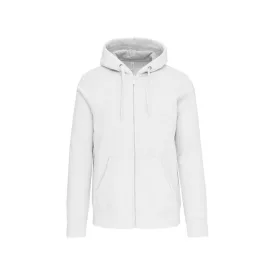 utt_ka444wh-xs Kariban KA444 FULL ZIP HOODED SWEATSHIRT XS
