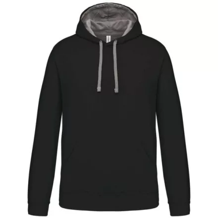 utt_ka446bl-fg-xl Kariban KA446 MEN'S CONTRAST HOODED SWEATSHIRT XL
