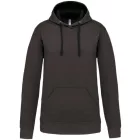 utt_ka446dg-bl-s Kariban KA446 MEN'S CONTRAST HOODED SWEATSHIRT S