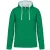 utt_ka446lkl-wh-2xl Kariban KA446 MEN'S CONTRAST HOODED SWEATSHIRT 2XL