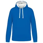 Kariban KA446 MEN'S CONTRAST HOODED SWEATSHIRT 3XL