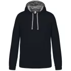 utt_ka446nv-fg-s Kariban KA446 MEN'S CONTRAST HOODED SWEATSHIRT S