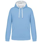 Kariban KA446 MEN'S CONTRAST HOODED SWEATSHIRT S