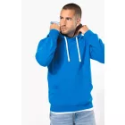 utt_ka446tb-wh-l Kariban KA446 MEN'S CONTRAST HOODED SWEATSHIRT L