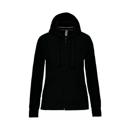 utt_ka464bl-l Kariban KA464 LADIES' FULL ZIP HOODED SWEATSHIRT L