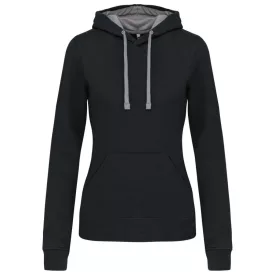   utt_ka465bl-fg-xs Kariban KA465 LADIES’ CONTRAST HOODED SWEATSHIRT XS