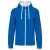 utt_ka466lro-wh-2xl Kariban KA466 MEN'S CONTRAST HOODED FULL ZIP SWEATSHIRT 2XL