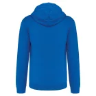 utt_ka466lro-wh-2xl Kariban KA466 MEN'S CONTRAST HOODED FULL ZIP SWEATSHIRT 2XL