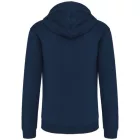 utt_ka466nv-fg-xl Kariban KA466 MEN'S CONTRAST HOODED FULL ZIP SWEATSHIRT XL