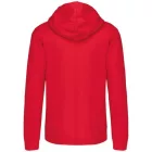 utt_ka466re-wh-s Kariban KA466 MEN'S CONTRAST HOODED FULL ZIP SWEATSHIRT S