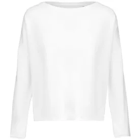   utt_ka471owh-s-m Kariban KA471 LADIES' OVERSIZED SWEATSHIRT S/M