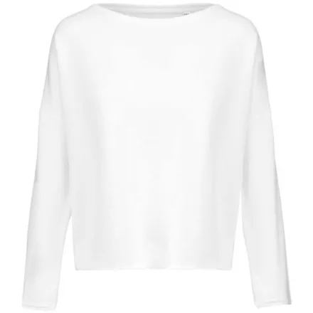 utt_ka471owh-s-m Kariban KA471 LADIES' OVERSIZED SWEATSHIRT S/M