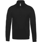 utt_ka478bl-2xl Kariban KA478 ZIP NECK SWEATSHIRT 2XL