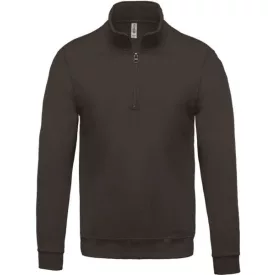 utt_ka478dg-s Kariban KA478 ZIP NECK SWEATSHIRT S