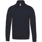 utt_ka478nv-l Kariban KA478 ZIP NECK SWEATSHIRT L